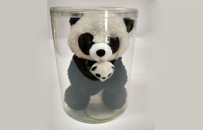 China Pvc Plastic Packaging Plush Lovely Panda Customized Toys for Children for sale