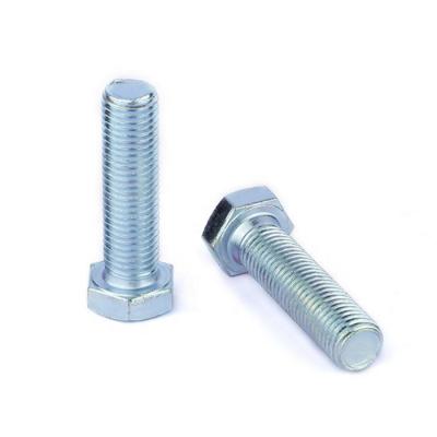 China Wholesale Health Care DIN 933 Galvanized M10 M20 M30 Full Thread Hex Head Bolt for sale