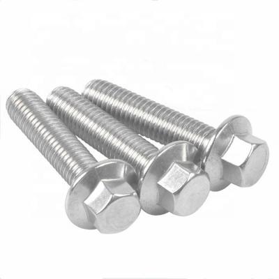 China Stainless Steel M8 M10 M20 A4 Stainless Steel SS 304 316 Flange Hex Screw Bolt for sale