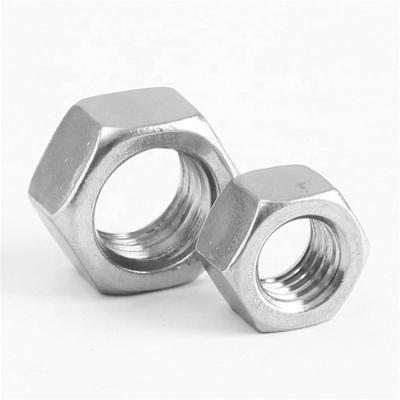 China Good heavy industry price ss M30 carbon steel din934 iso 4032 hex nut for sale