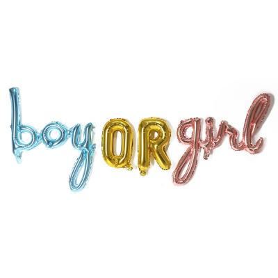 China Boy Girl 90*64cm Letter Foil Balloons Birthday Party Decorations Alphabet Word Self Seal Balloon 80*79cm Celebrate Holiday Life for sale