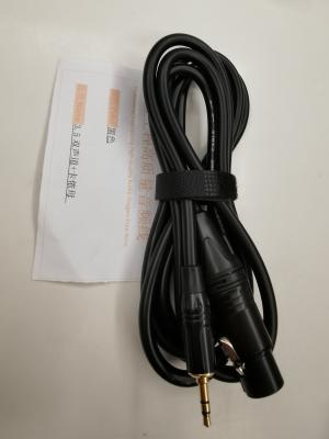 中国 3.5mmからXLRケーブル 1M 1.5M 2M 3M 5M 10M 15M ナイロン帯状マイクロフォンケーブル 販売のため