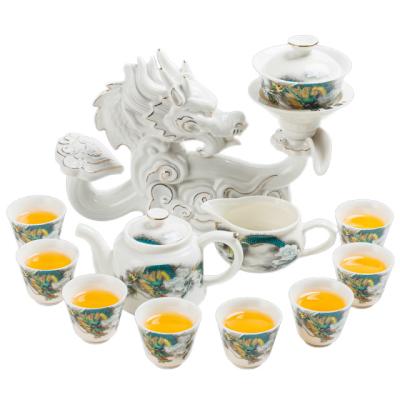 China Making tea is not hot The Best Gift Of The Chinese Zodiac In 2024 The Latest Dragon Year Tea Set High End Gift Box, And Best High End Gift Style for sale