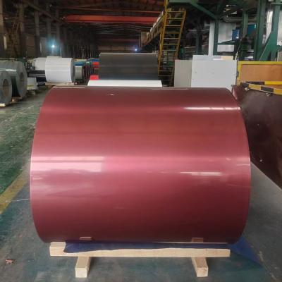 Chine Couche de couleur en aluminium pour les fenêtres et les toits Épaisseur 0,50 mm à vendre