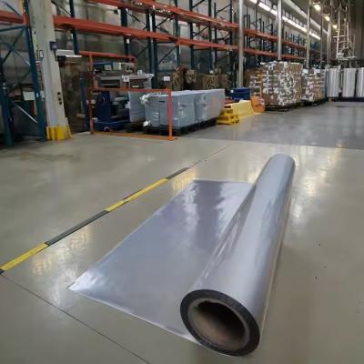 Cina 0.11mm Spessore 45mm Larghezza bobina di foglio di alluminio preverniciato per la produzione di nastro di ventilazione a cresta rotabile in vendita