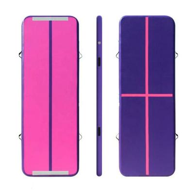 China PVC Tarpaulin + DWF Air Track Airtrack Inflatable Gym Mats Yoga Mat For Sale for sale