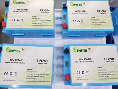 Κίνα μπαταρία 48V 100AH 200AH 230Ah σιδήρου λίθιου 51.2V 48V για τα αυτοκίνητα γκολφ προς πώληση