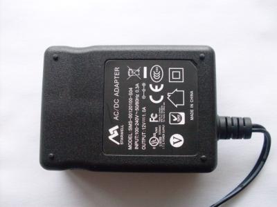 Chine CE SAA C-TICK de la FCC GS d'UL de l'adaptateur EN60950-1 de courant alternatif De volt 1A 12W de dc 12 à vendre