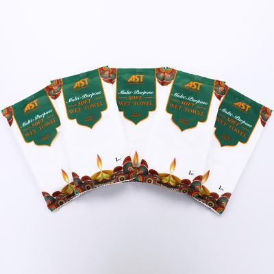 Chine Aloe Scent Microfiber Cleasing Child Safe Disposable Wet Towel à vendre