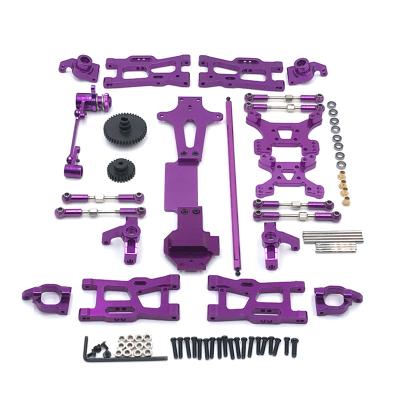 China Metal Wltoys 144001 1/14 Metal Reform Factory Direct Wholesale Price 4WD RC Car Upgrade Accessories 14 Sets for sale