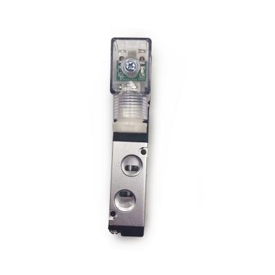 China 20/50mm ² Wholesale IP65 1/4 Inch Directing 2/5 Way Single Acting Copper Air Solenoid Valve for sale