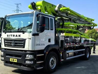 China Zoomlion ZLJ523131THBKF 38X-5RZ Boom Concrete Pump Truck 38M Used 2024 Year with 5 Boom Sections for sale for sale