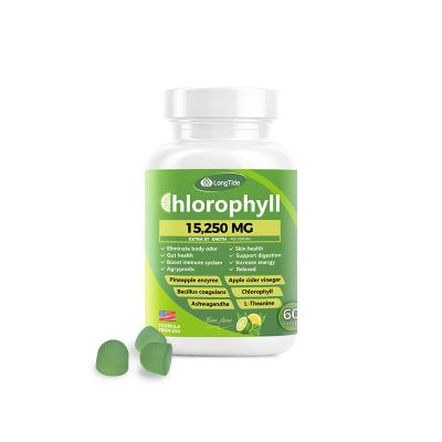 Chine Les gommes pour la santé des hommes et des femmes à saveur de citron avec chlorophylle, vinaigre de cidre, enzyme d'ananas et probiotiques à vendre