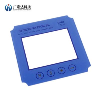 China Altura total dos bens 0.14~0.5mm do interruptor do teclado numérico da membrana do instrumento de controle do esporte à venda