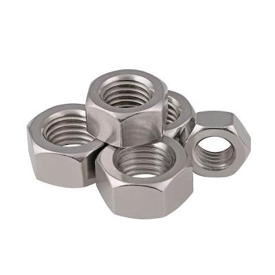 China Heavy Industry 304 / 316 Stainless Steel Hex Nut DIN934 External Hex Nut for sale