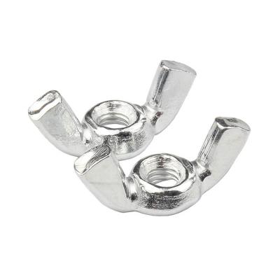 China Wing Nut Heavy Industry Galvanized Carbon Steel Wing Screw Cover Yuanbao Sheep Horn Hand Screw Nut for sale