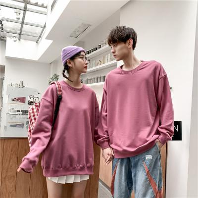 China Keep Warm 2022 Autumn And Winter Pure Cotton High End Loose Hoodie Sweater for sale
