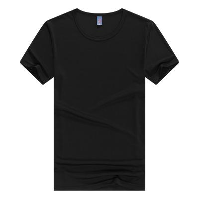 China Wholesale-QUICK-DRY T-shirt Wholesale QUICK-DRY Plaid T-shirt Custom Round Neck Summer T-shirt Summer Men's Short Sleeve Clothes for sale