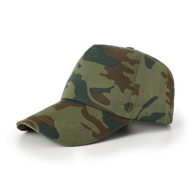 China New Breathable Military Training Summer Camp Camouflage Outdoor Baseball Cap for sale