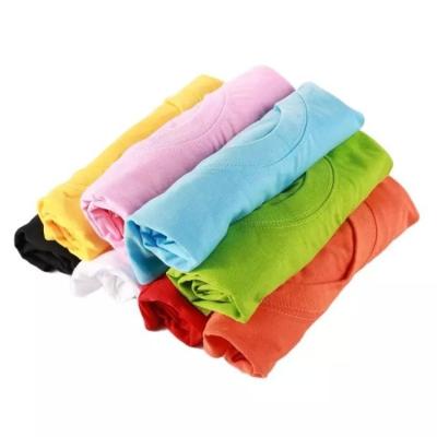 China QUICK DRY Children's Round Hand Painted Cotton T-Shirt Short Neck Sleeve for sale