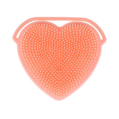 China Lohas Silicone Face Brush Face Exfoliator Soft Comfortable Deep Cleansing Scrubber for sale
