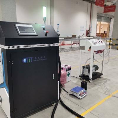 Cina R134A R22 Sistema di ricarica dei gas refrigeranti Stazione di ricarica automatica in vendita