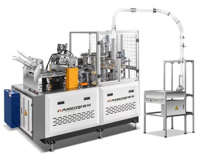 China VIDEO Automatic Corrugated Coffee Cup Sleeve Folding Gluing Machine,Coffee Sleeve Making Machine à venda