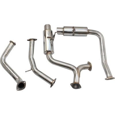 China Increase Horsepower And Speed Exhaust System Auto Parts Dual Path Catback Stainless Steel Exhaust Downpipe Kit for sale