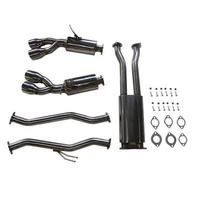 China High Quality And Durable Genesis 3.8 V6 Catback Exhaust Version 2 Horsepower And Speed Increase Quad for sale
