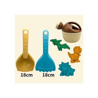 China 2022 Wholesale Factory Summer Baby Turtle Stroller Baby Toy Beach Sand Shovel Toy Easy Funny 5 Piece Set for sale