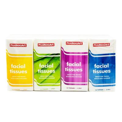 China ultra soft & strong and high absorbency printed facial tissue pocket tissue pouch for sale
