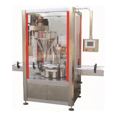 Chine filling machine powder Horizontal opening type material box double head double turntable à vendre
