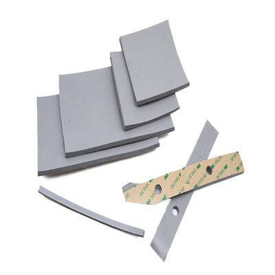 China Z-Foam800-10EC Inflaming Retarding Silicon Foam Pad Custom Silicone Foam Gasket For Machinery Seal for sale