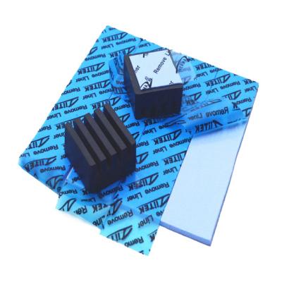 China 1.5W/M.K Blue Color TIF100-05U Thermal Pad Silicone Heating Pad For CPU GPU for sale