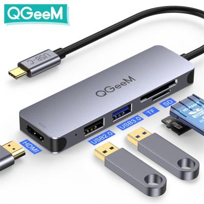 China Super Top Quality Newest Charging+Data Transfer Design Speed Data Transfer 4K HDMI Video Output 5 in 1 USB C Hub for sale