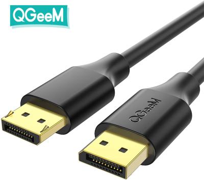 China DisplayPort 1.2 Cable 6FT, QGeeM 4K DisplayPort to DisplayPort Cable, High Speed DP Cable supports 4K@60Hz and 2K@144Hz QG-HD16 for sale