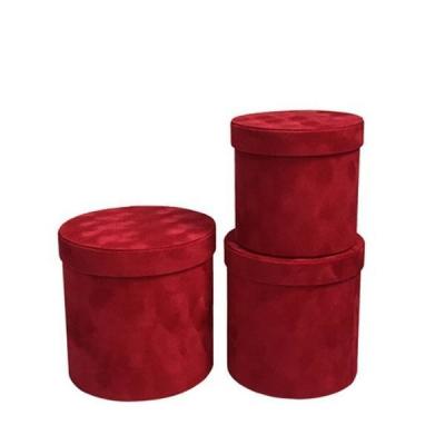 China Luxus Zylinder Handwerk Papierröhre Paket Runde Schachtel Blume Geschenkverpackung Rosen Hut Papier Blumenbox zu verkaufen