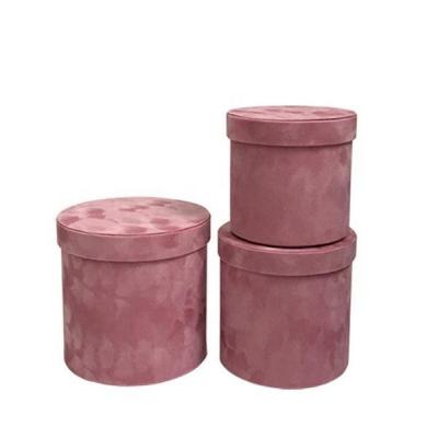 China Andere Geschenke Handwerk Rundkasten für Blumenverpackung Valentinstag Hochzeit DIY Dekoration Schmuck Geschenkverpackung Kartons zu verkaufen