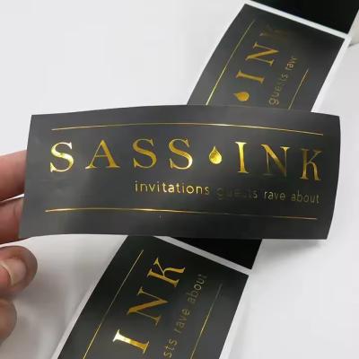 China Stickers Waterproof Vinyl Sticker Labels for Soap Candle Perfume Jar Packaging for sale