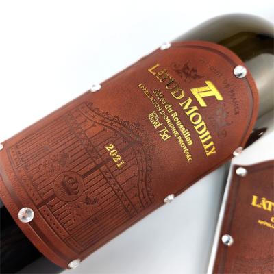 China Producción de etiquetas de vino tinto personalizadas en venta