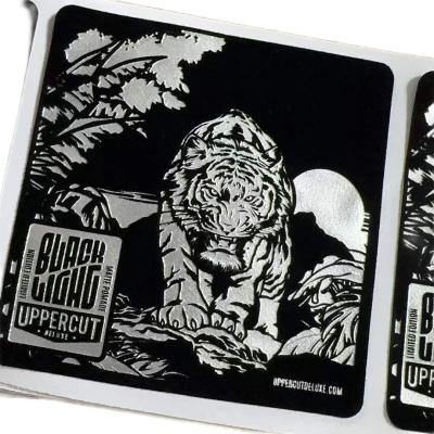 China Luxe fluweel geparfumeerde kaarsen Sticker Print Waterdicht Verpakkingsetiketten Voor kaarsen potten Te koop