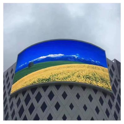 China Werbung Außen-LED-Bildschirm Riese P10 hohe Helligkeit 3D-Billboard-LED-Video-Bildschirm zu verkaufen