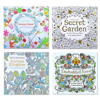 China paper & Cardboard 2021 hot sale price adult cheap kids coloring books printing kids cartoon custom drawing book for sale