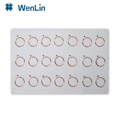 China Factory Waterproof/Waterproof Comfortable Inlay Prelam Dual Frequency Sheet 125khz+13.56mhz For Rfid Chip Smart Card for sale