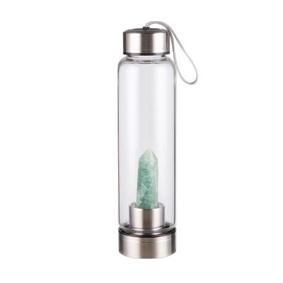 China With loop; Silicon sleeve for easy grip; Heat resistant; Eco Friendly High Quality Heat Resistant Custom Glass 550ml Water Bottle With Neoprene Sleeve for sale