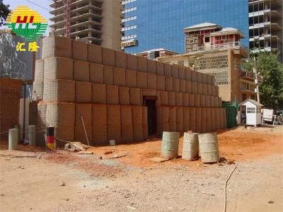 China Mil 1 Mil 3 Hesco Barrier Retaining Wall Earth Filled en venta