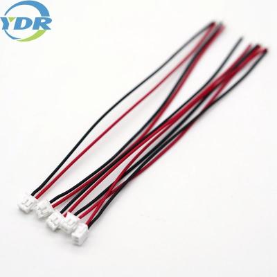 China O terminal de JST ZHR-2 cabografa 2 o chicote de fios do fio de Pin Black Red Tinned ZH1.5 à venda