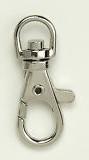 China SNAP HOOK nickel plated zinc alloy spring cock hanging sellery for sale