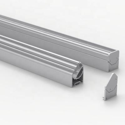 China 2020 new hot sales LEDWIDE display or decorations acrylic led linear extrusion aluminum led strip 30 60 90 degree lens for indoor light for sale
