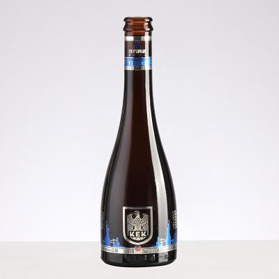 China Base Material Glass Beer Beverage Bottle 250ml 330ml 500ml 650ml 1 Liter Brown Amber for sale
